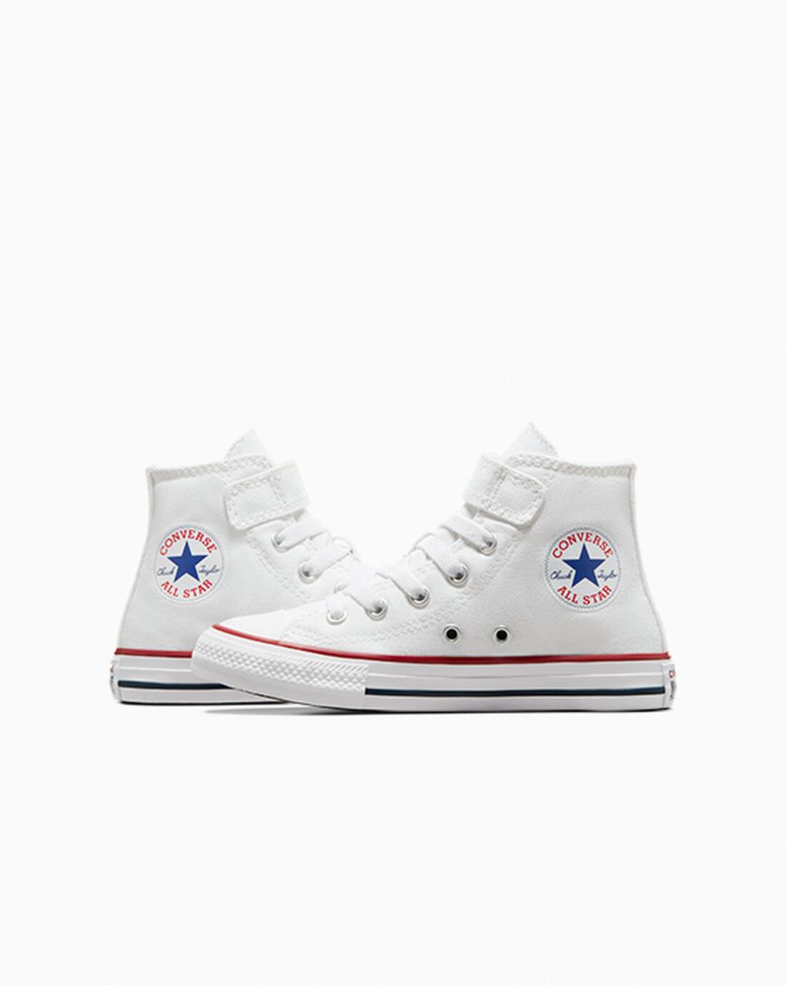 Girls' Converse Chuck Taylor All Star Easy-On High Top Shoes White / Beige | AU CE486F